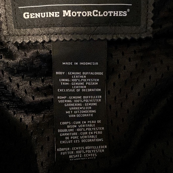 EUC Mens Harley Davidson Leather Jacket - Picture 11 of 12